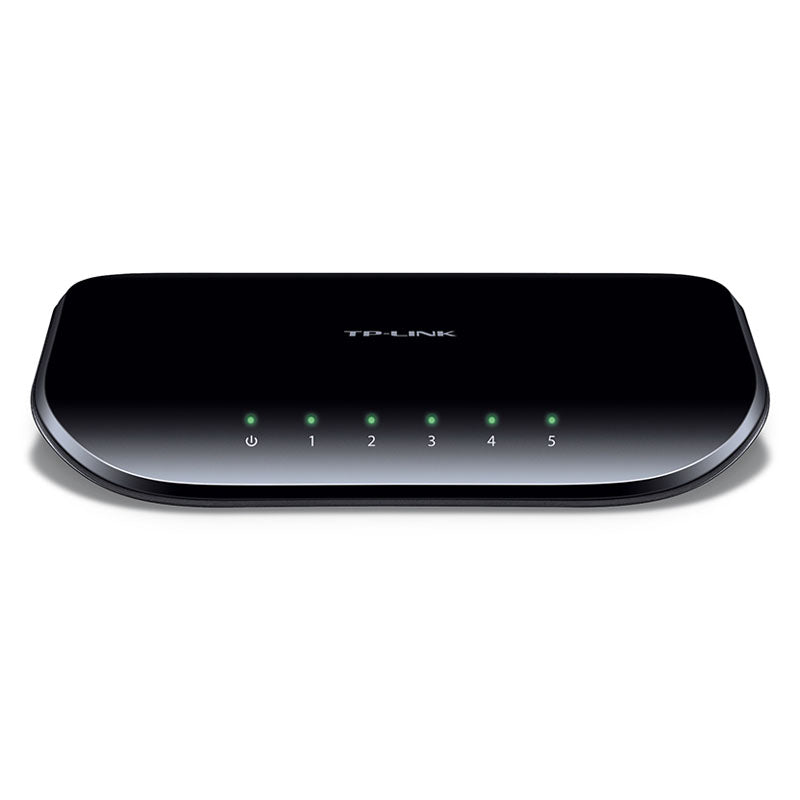 TP-Link TL-SG1005D V6 Gigabit-Switch, 5-Port, unmanaged - schwarz