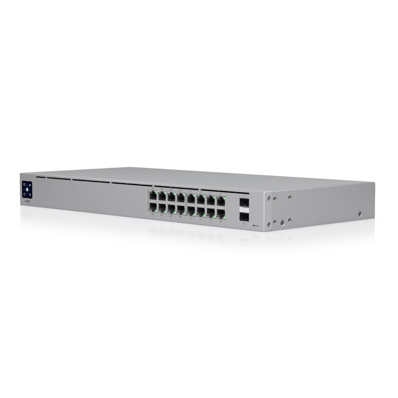 Ubiquiti UniFiSwitch 16 Rackmount Gigabit Managed Switch - 8x PoE+