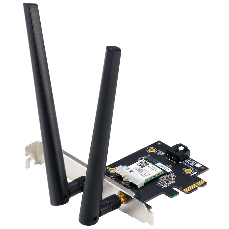 ASUS PCE-AX1800, 2.4GHz/5GHz WLAN, Bluetooth 5.2 LE, PCIe 2.0 x1