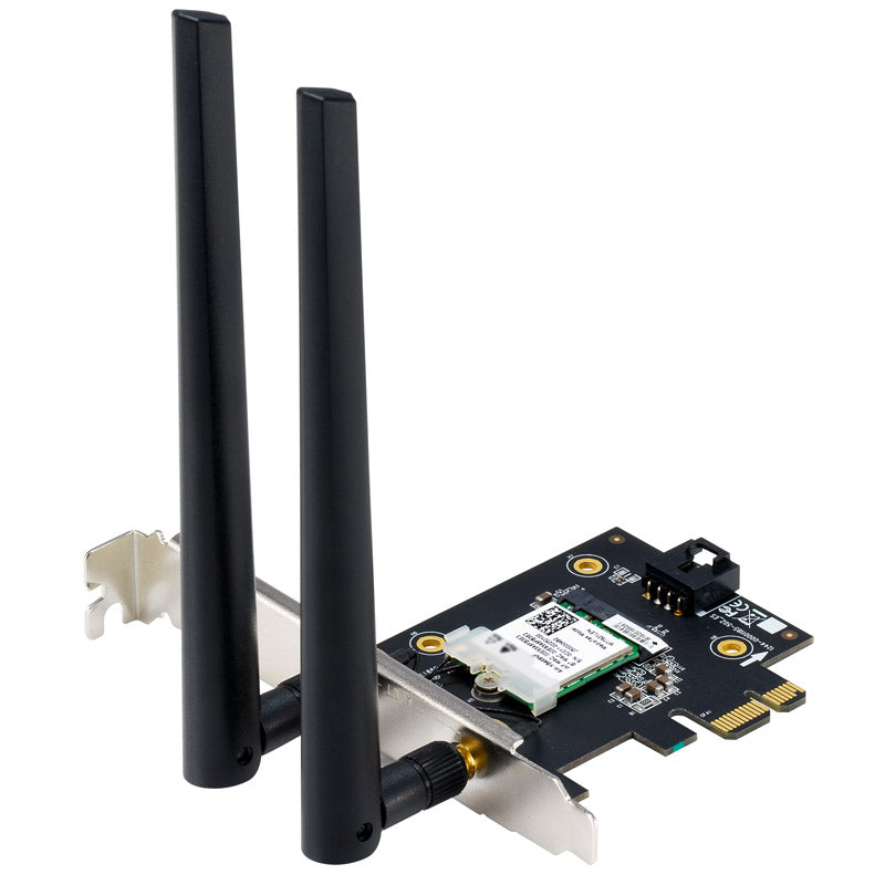 ASUS PCE-AX1800, 2.4GHz/5GHz WLAN, Bluetooth 5.2 LE, PCIe 2.0 x1