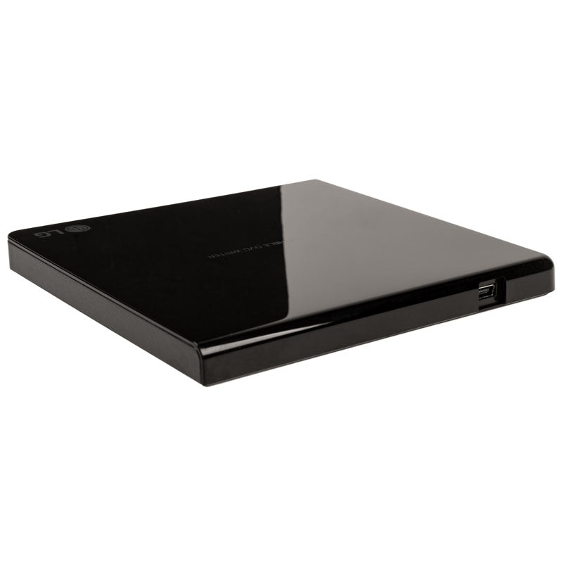 LG GP57EB40 externes slimline DVD-RW Laufwerk, schwarz, USB 2.0