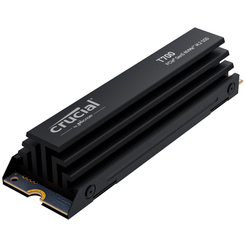 Crucial T700 W/Heatsink 4TB M.2 SSD PCIe 5.0 NVMe