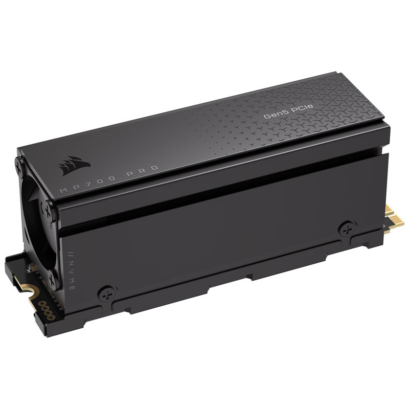 Corsair MP700 Pro NVMe SSD, PCIe 5.0 M.2 Typ 2280 - 1 TB mit Kühlkörper