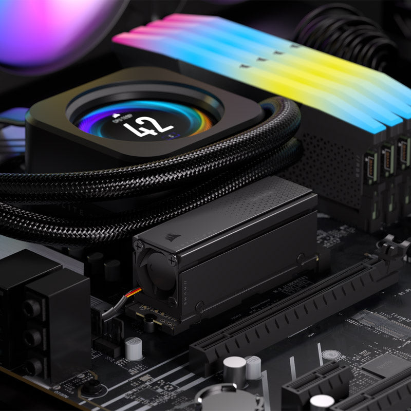 Corsair MP700 PRO avec dissipateur thermique 2 To M.2-2280 SSD PCIe 5.0 X4 NVME