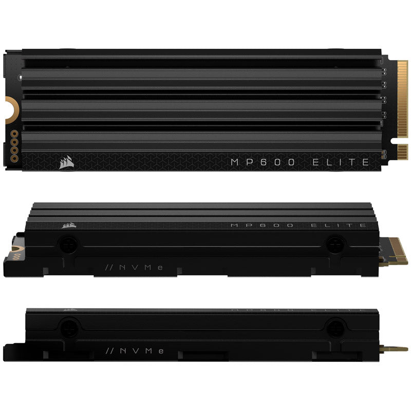 Corsair MP600 ELITE avec dissipateur thermique 2 To SSD M.2-2280 PCIe 4.0 x4 NVMe