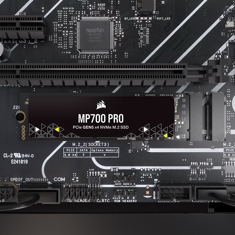 Corsair MP700 PRO 4TB SSD M.2-2280 PCIe 5.0 x4 NVMe