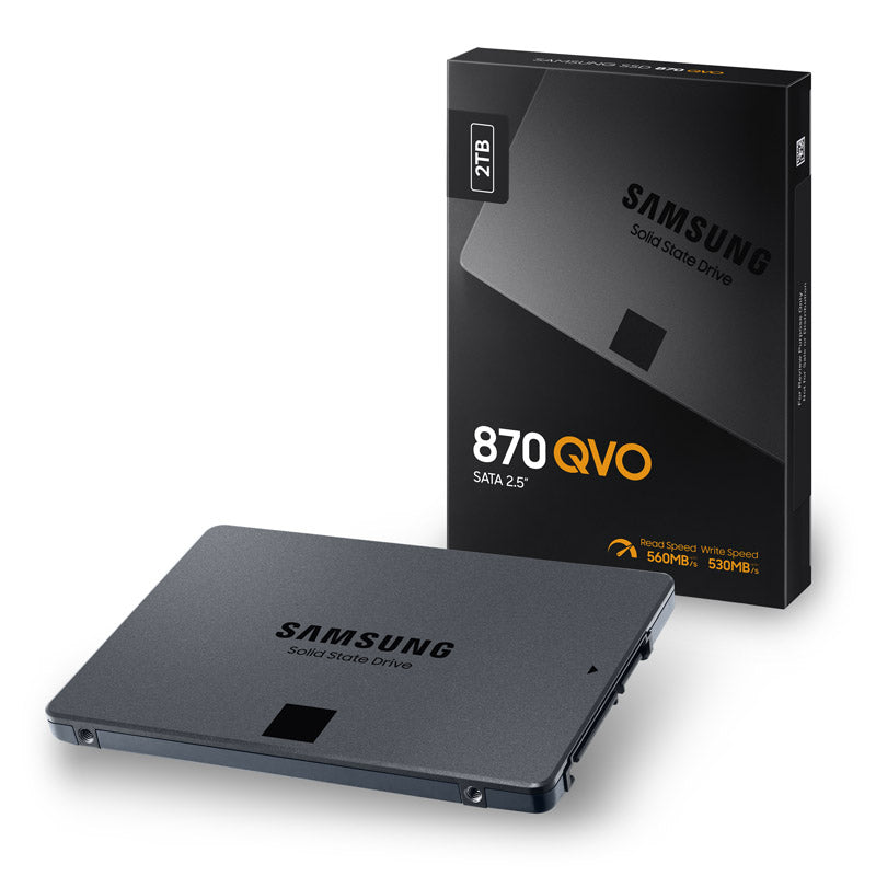 Samsung 870 QVO 2,5 Zoll SSD, SATA 6G - 2 TB