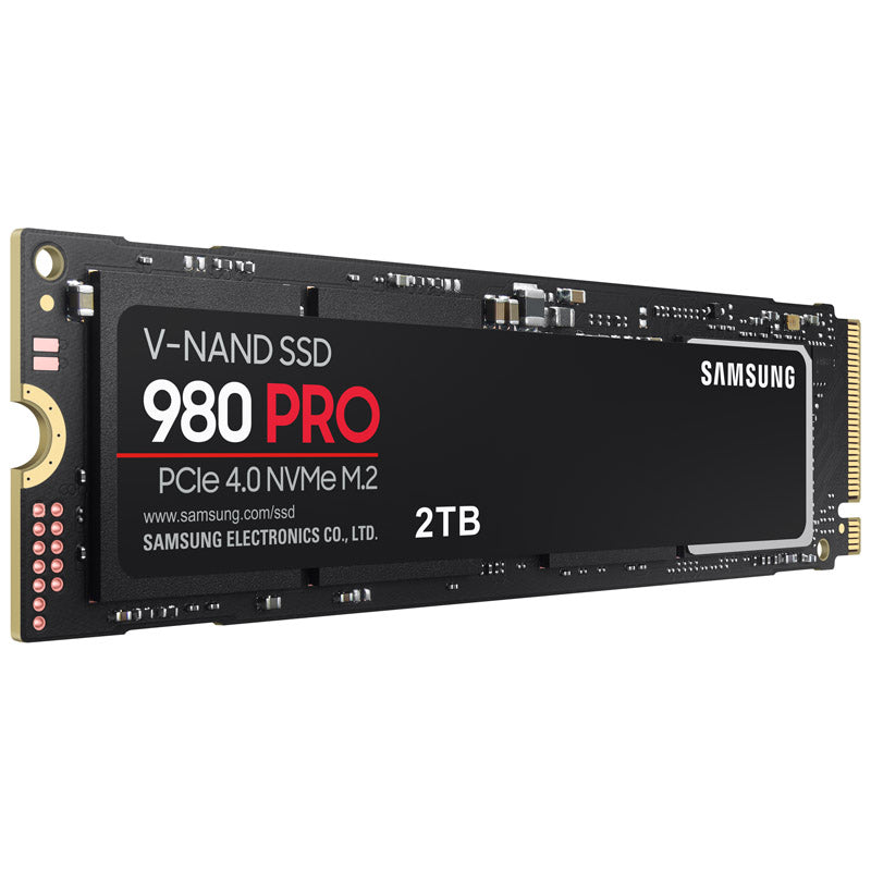 Samsung 980 PRO Series NVMe SSD, PCIe 4.0 M.2 Typ 2280 - 2 TB