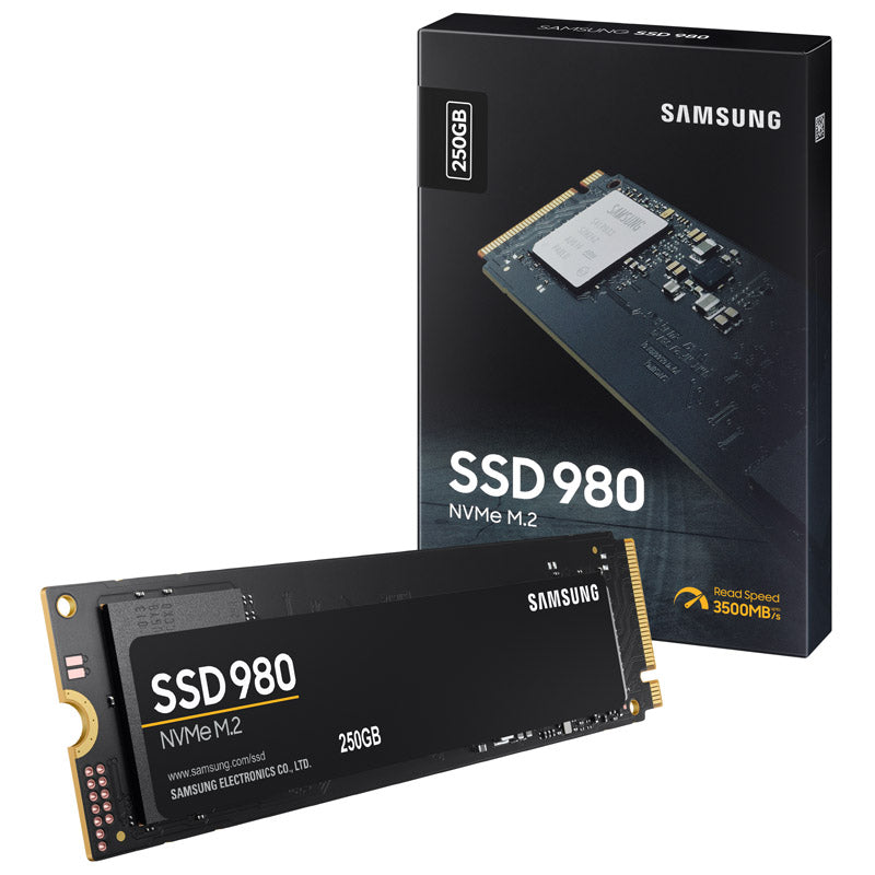 Samsung 980 250GB SSD M.2-2280 PCIe 3.0 x4 NVMe