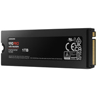 Samsung 990 Pro w/Heatsink 1TB SSD M.2 PCIe 4.0 NVMe