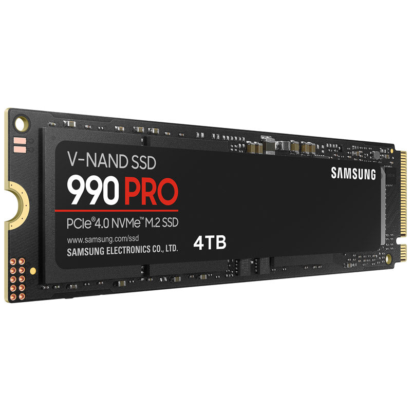Samsung 990 PRO Series NVMe SSD, PCIe 4.0 M.2 Typ 2280 - 4 TB