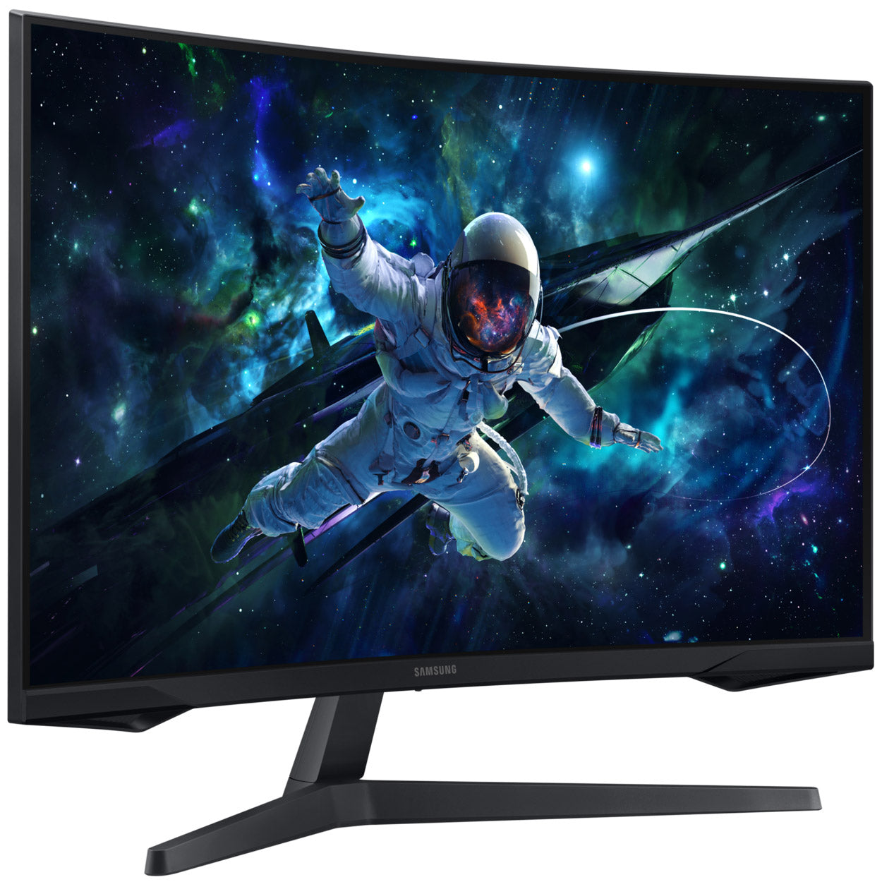 Samsung Odyssey G5 G55C (2024), 32 Zoll Gaming Monitor, 165 Hz, VA, FreeSync Premium