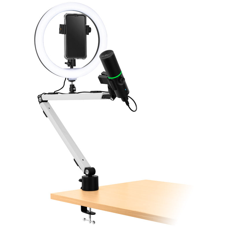 Streamplify MOUNT ARM, Mikrofonarm mit Tischklemme - weiß