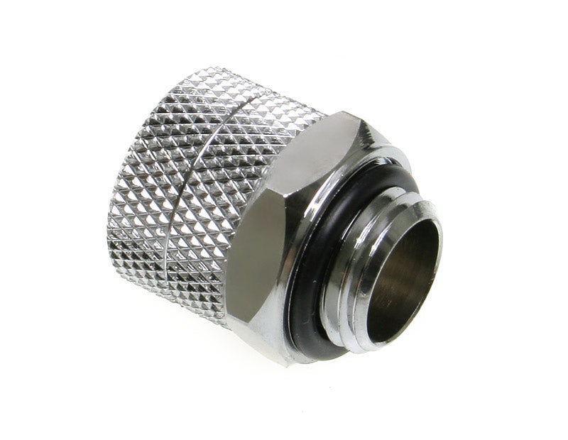 Bitspower Anschluss gerade G1/4 Zoll AG auf 10/8mm -  II, silber glänzend