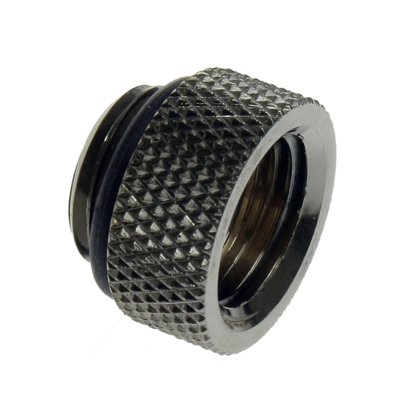 Bitspower Adapter G1/4 Zoll AG auf G1/4 Zoll IG - schwarz glänzend