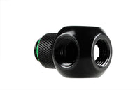 Bitspower Adapter Q-Splitter G1/4 Zoll AG auf 3x G1/4 Zoll IG - drehbar, schwarz matt