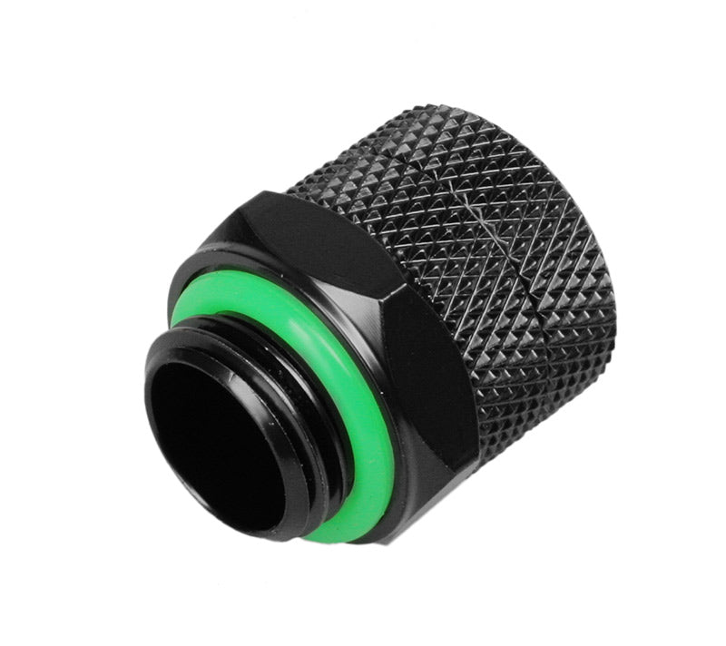 Bitspower Anschluss gerade G1/4 Zoll AG auf 10/8mm - II, schwarz matt