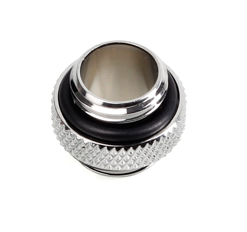 Bitspower Adapter gerade G1/4 Zoll AG auf G1/4 Zoll AG - silber glänzend