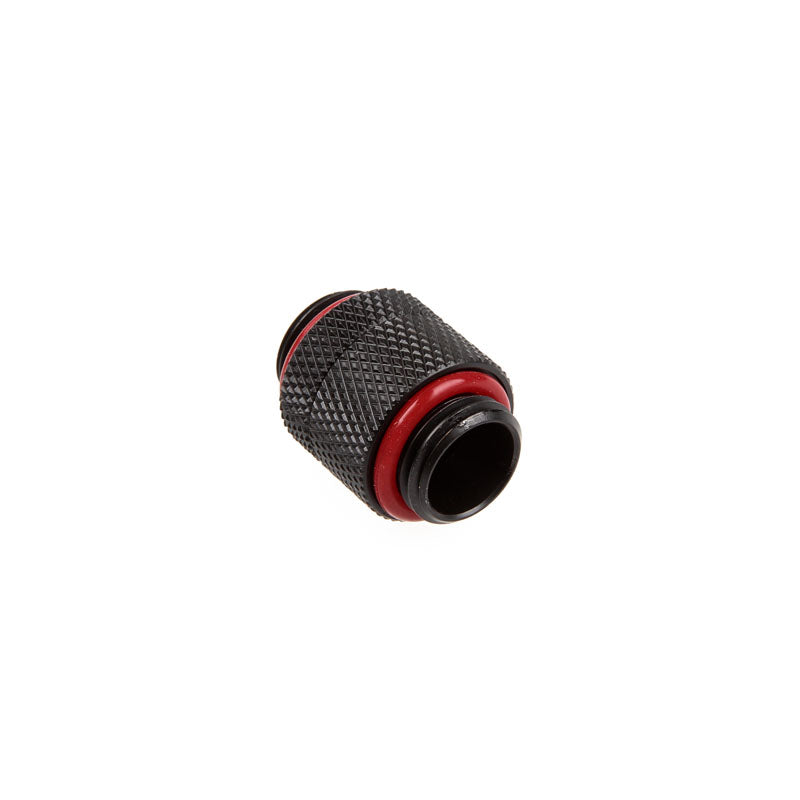 Bitspower Adapter gerade G1/4 Zoll AG auf G1/4 Zoll AG - drehbar, carbon schwarz