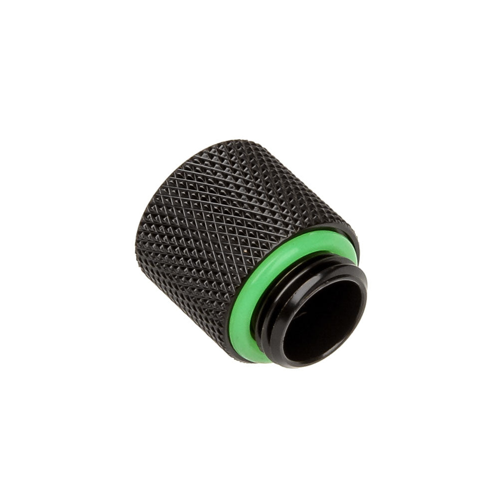 Bitspower Adapter G1/4 Zoll AG auf G1/4 Zoll IG - 15mm, schwarz matt