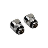 K Corsair CX-9055008-WW Chrome Adjustment Fluid Brass 1/4 Inch 90