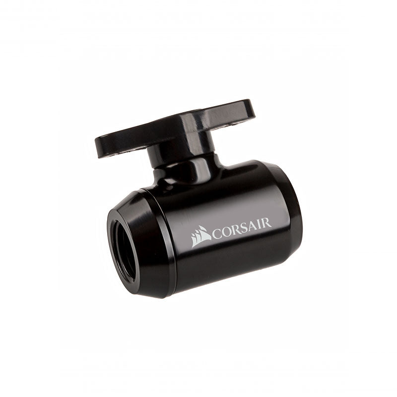 Corsair Hydro X Series XF Ball Valve - schwarz