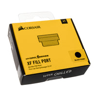 K Corsair Hydro X Series XF Fill Port G1/4 Zoll IG - schwarz