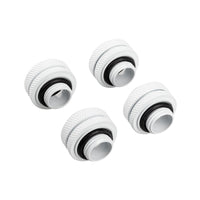 Corsair Hydro X Series XF Raccord Droit Hardline G1/4 vers Tube Rigide de 14 mm AD Lot de 4 Blanc