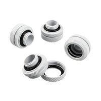 Corsair Hydro X Series XF Raccord Droit Hardline G1/4 vers Tube Rigide de 14 mm AD Lot de 4 Blanc