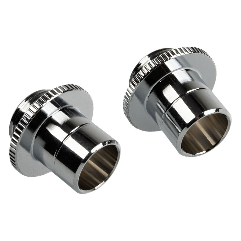 Bitspower Touchaqua Link Adapter Male G1/4 Zoll AG auf Link Tube verstellbar 16-22mm - 2er-Pack, silber