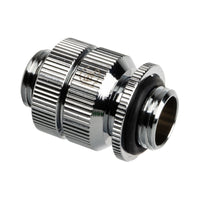 Bitspower Touchaqua Link Adapter Male G1/4 Zoll AG auf Link Tube verstellbar 16-22mm - 2er-Pack, silber