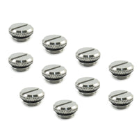 XSPC Verschlussstopfen V2 G1/4 Zoll AG - 10er Pack, chrome