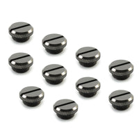 XSPC Verschlussstopfen V2 G1/4 Zoll AG - 10er Pack, schwarz chrome