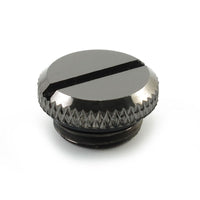 XSPC Verschlussstopfen V2 G1/4 Zoll AG - 10er Pack, schwarz chrome