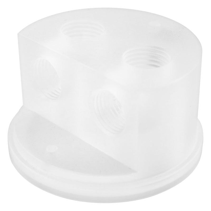 Singularity Computers Protium Quad Port Cap, Deckel für Ausgleichsbehälter - Acryl, matt transparent