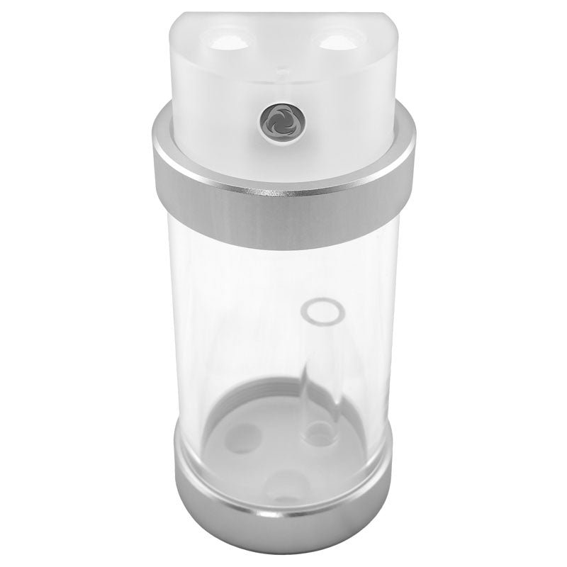 Singularity Computers Protium Ausgleichsbehälter 100mm - Acryl, matt transparent, silber