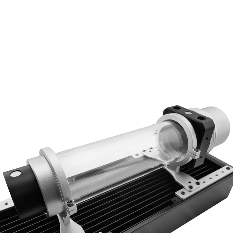 Singularity Computers Protium Ausgleichsbehälter 200mm - Acetal, schwarz/silber