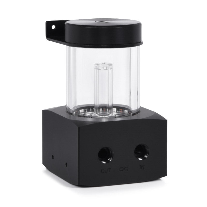 Alphacool Core 100 Aurora ARGB Ausgleichbehälter, Acryl - schwarz