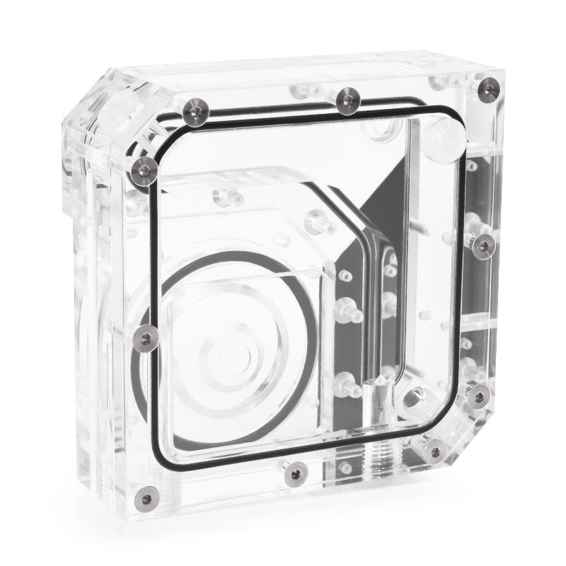 Alphacool Rise Flat Reservoir 120mm D5 Ausgleichsbehälter
