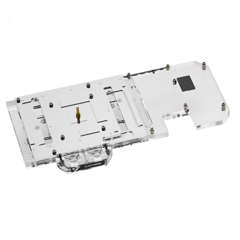Barrow LRC2.0 full coverage GPU Water Block for ASUS STRIX 3070 Aurora RGB - Acryl