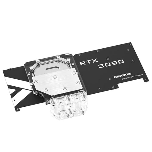 Barrow Aktive Backplate RTX 3080/90 FTW3 RGB Acryl