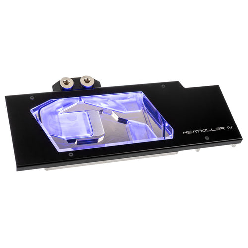 Watercool Heatkiller IV für Radeon RX 5700 XT, RGB Acryl Nickel, schwarz