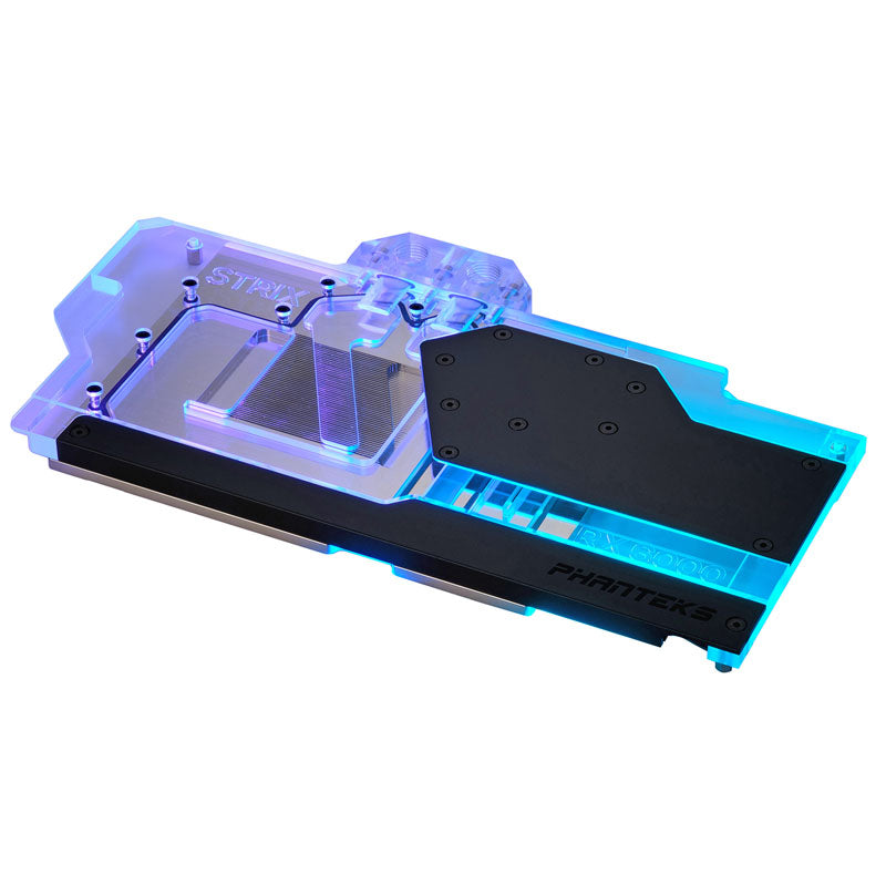 PHANTEKS Glacier G6000 STRIX GPU Water Block, ASUS RX 6800/6900 Strix/TUF, D-RGB - mit Backplate, schwarz