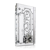 Bitspower Sedna O11DS Distroplate für LIAN LI O11 Dynamic Mini, ARGB - transparent