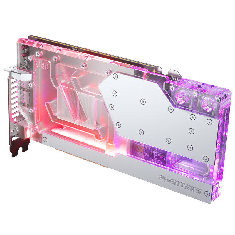 PHANTEKS Glacier G40 RTX 4090 Asus, D-RGB - chrome