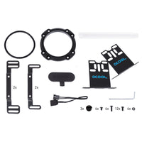 K Alphacool Eisbecher Aurora D5 250 mm inkl. Alphacool VPP Apex D5 - Acetal/Glas