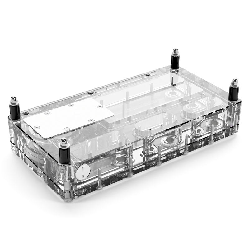 Alphacool Core Distro Plate 240 mm Links VPP/D5, ARGB - Acryl