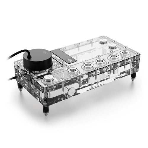 Alphacool Core Distro Plate 240 mm Rechts mit VPP, ARGB Acryl