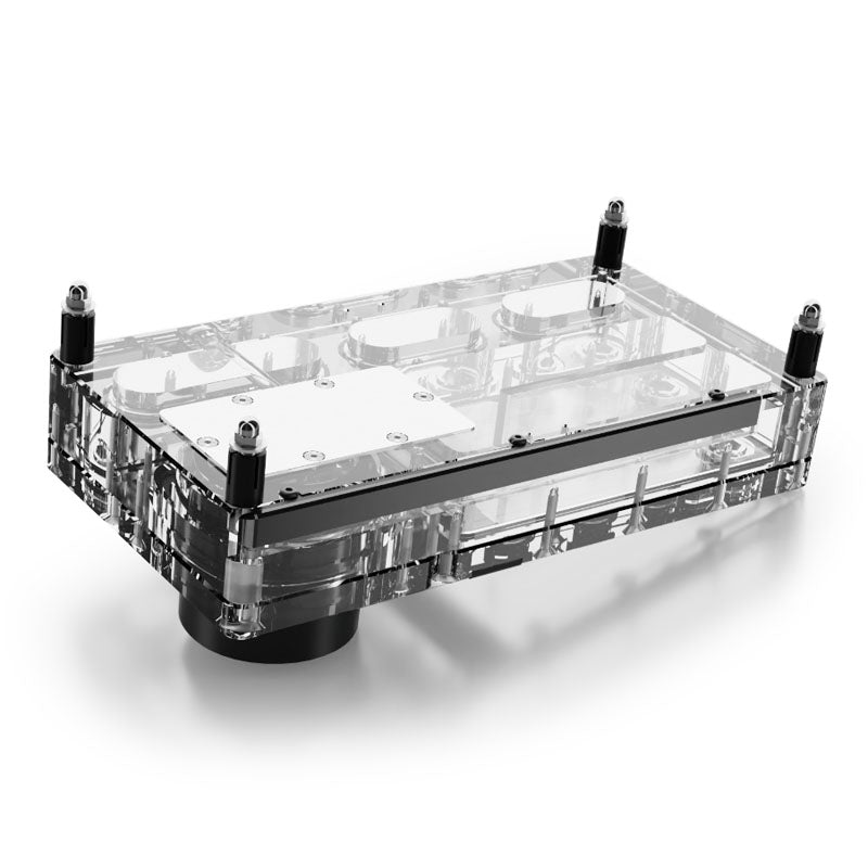 Alphacool Core Distro Plate 240 mm Rechts mit VPP, ARGB - Acryl