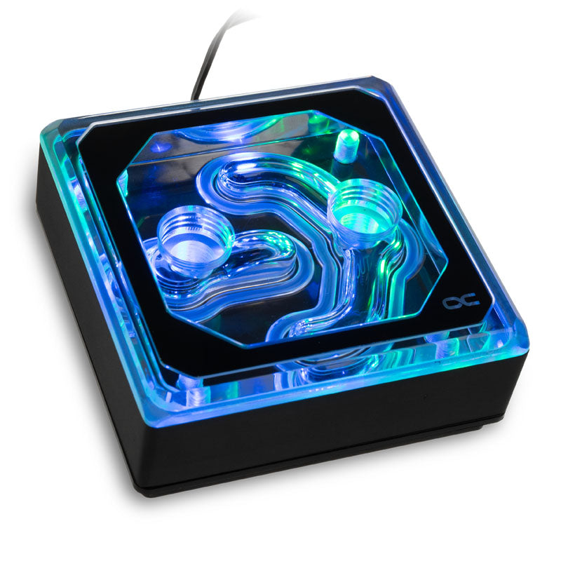 Alphacool Eisblock XPX Aurora Edge CPU - Acryl Black Digital RGB
